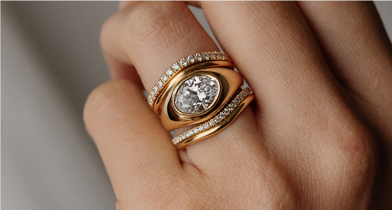 Gemstone Engagement Rings