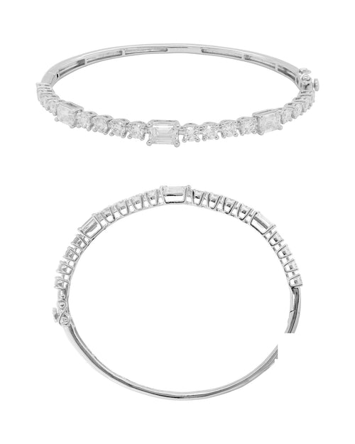 Diamond Bangle in 14KT Rose Gold, design BR2608