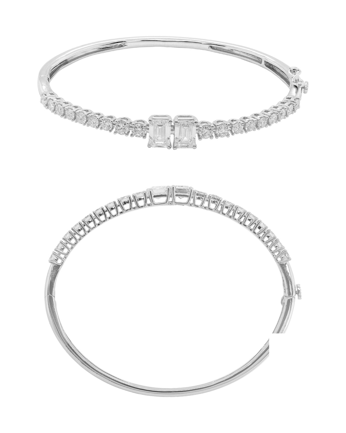 Diamond Bangle in 14KT Yellow Gold, design BR2636