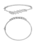 Diamond Bangle in 14KT Rose Gold, design BR2683