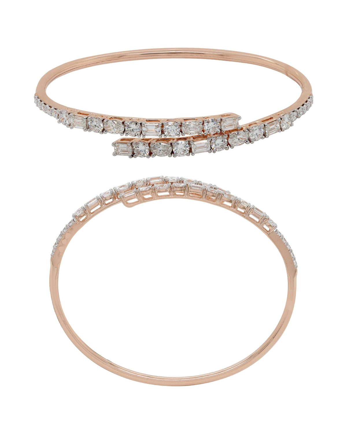 Diamond Bangle in 14KT Yellow Gold, design BR2713A