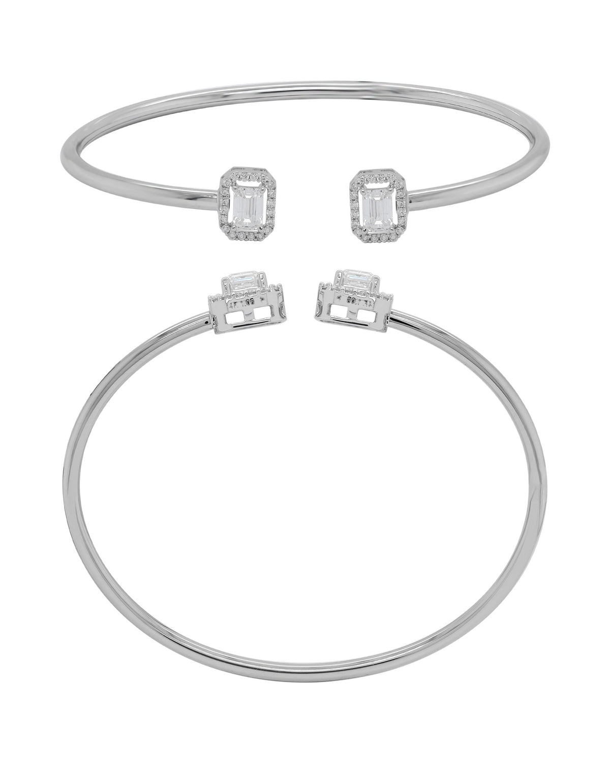 Diamond Bangle in 14KT Rose Gold, design BR2723