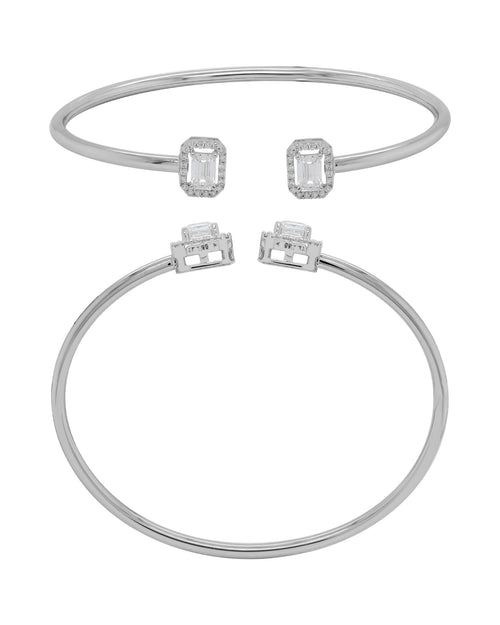 Diamond Bangle in 14KT Rose Gold, design BR2723