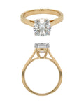 Solitaire Ring in 18KT Yellow Gold, design RG9297A