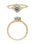Solitaire Ring in 18KT Yellow Gold, design RG9676