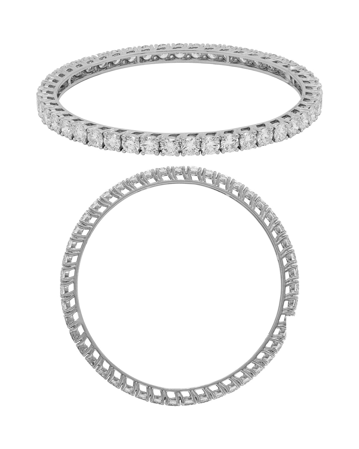 Eternity Bangle in 18KT Rose Gold, design BG0848