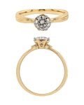 Solitaire Ring in 18KT White Gold, design RG9724