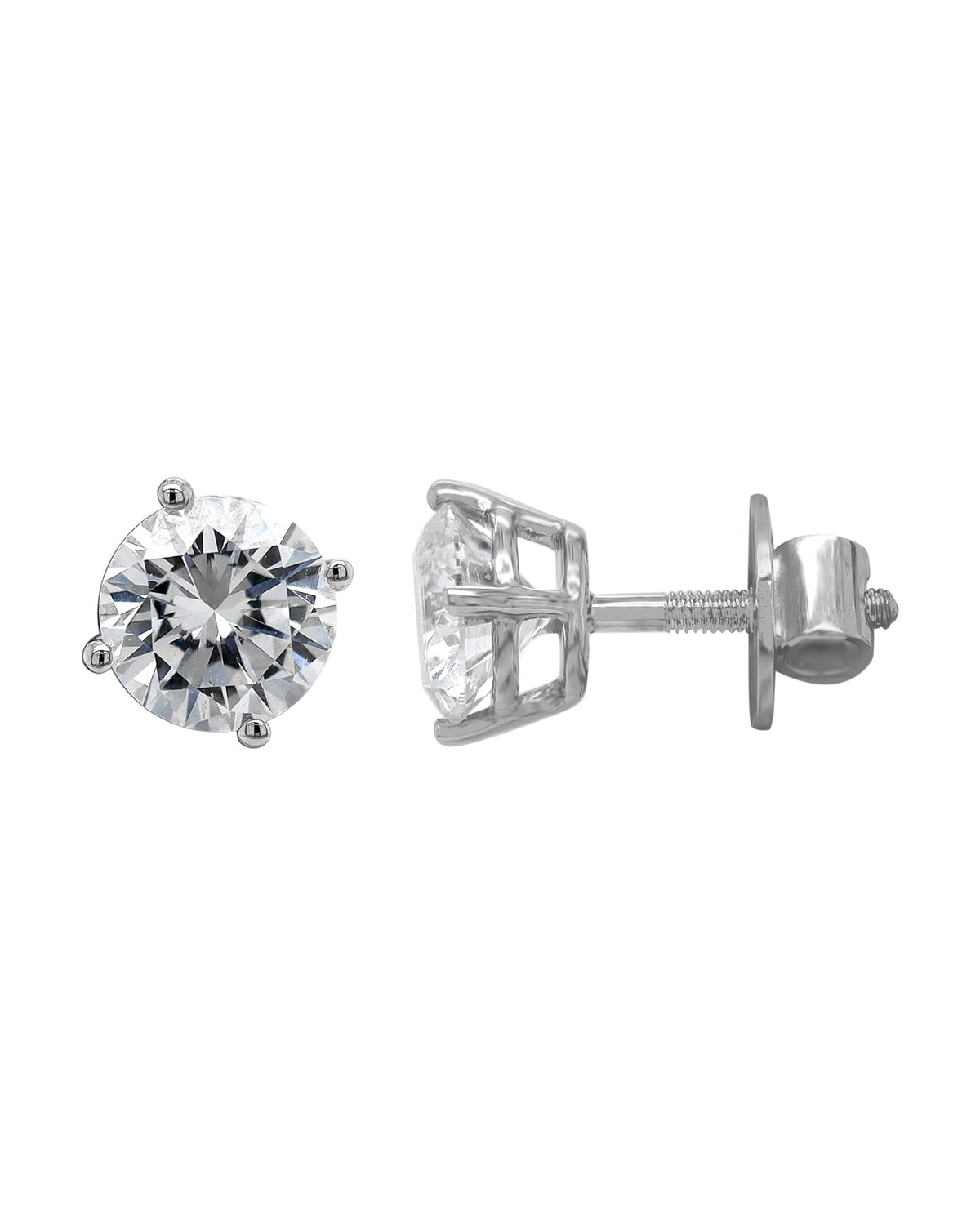 Solitaire Studs in 18KT Yellow Gold, design ER10393