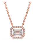 Diamond Mangalsutra in 14KT Rose Gold, design TN2312