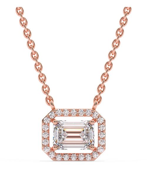 Diamond Mangalsutra in 14KT Rose Gold, design TN2312