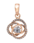 Diamond Pendant in 18KT Rose Gold, design PD2725B
