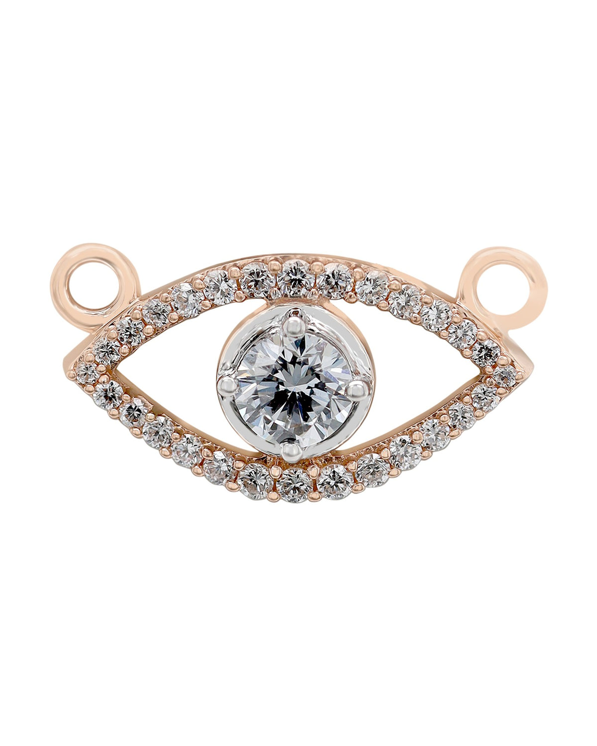 Diamond Pendant in 18KT Rose Gold, design PD4455A