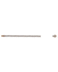 Tennis Bracelet in 18KT Rose Gold, design BRC0020T