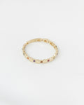 Eternity band set with small stones
